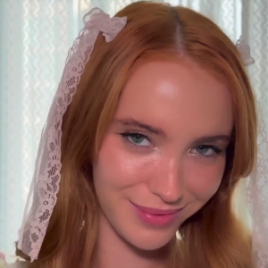 Amazing redhead girl with tight pussy gets massive black cock