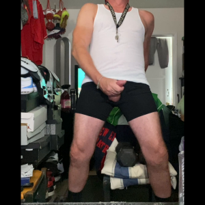 Another Big Cumshot from Alpha DILF JockDad87