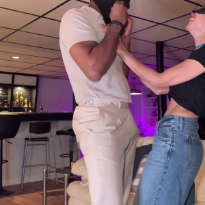 Cuckold can only watch as his hot wife gets real pleasure.mp4