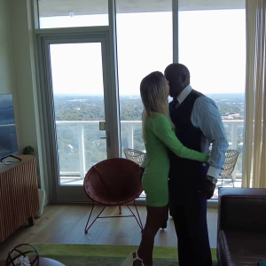 Fit blond cuckold white wife takes that bbc bareback inside